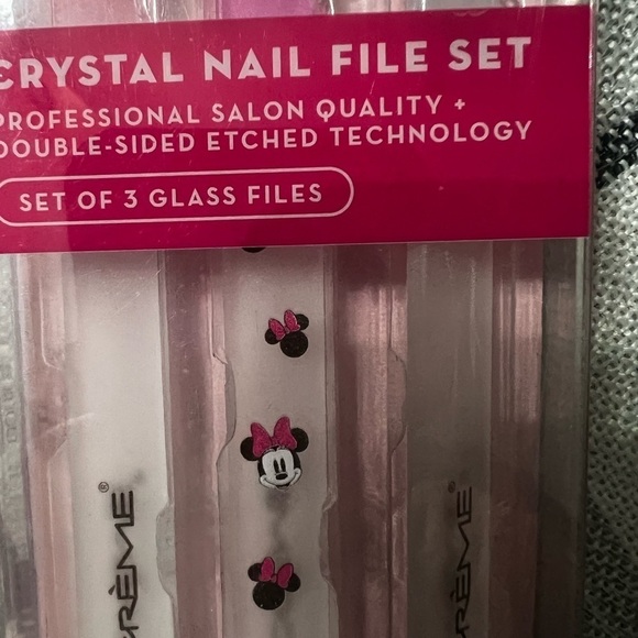 NWT-The Crème Shop-Crystal Nail Files (Set of 3) - Picture 3 of 4